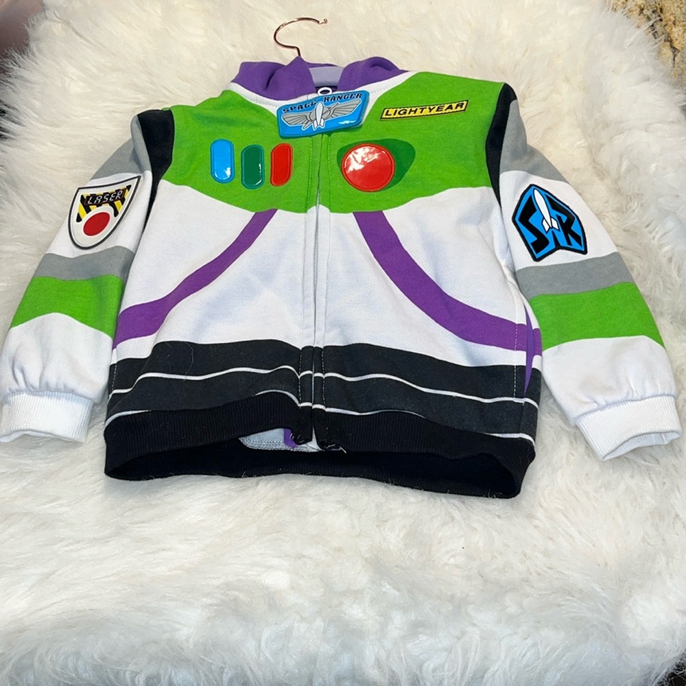 Buzzlight year light up zip up jacket